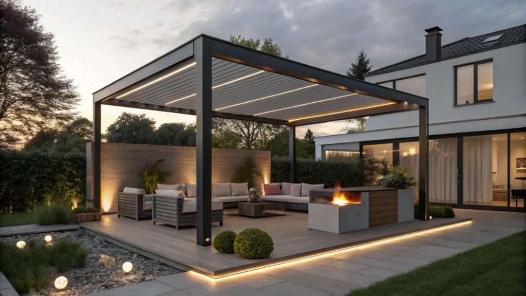 Cristal, policarbonato o lona ¿qué material es mejor para tu pérgola? - Dexterior Soluciones