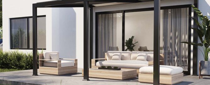 pérgola para mejorar tu terraza