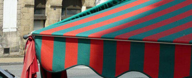 Toldos para terrazas de bares y restaurantes